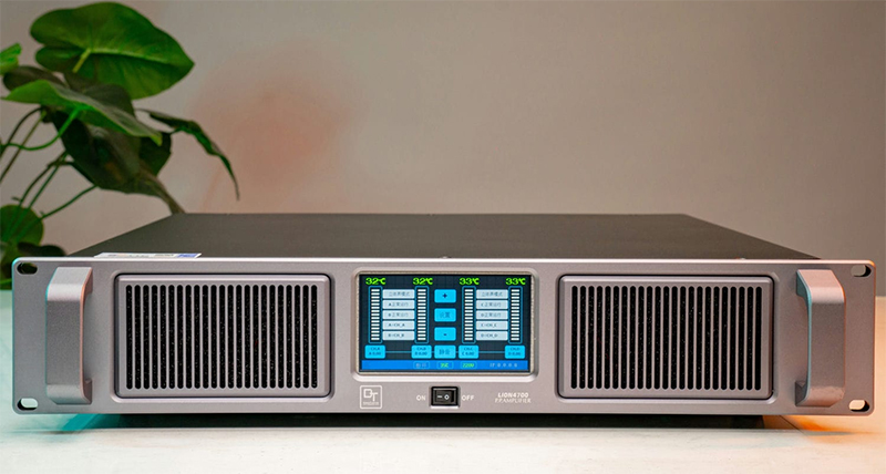 Cục đẩy công suất mạch class D 4 kênh DT Lion407
