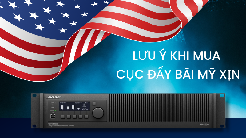 Lưu ý khi chọn mua cục đẩy bãi Mỹ xịn