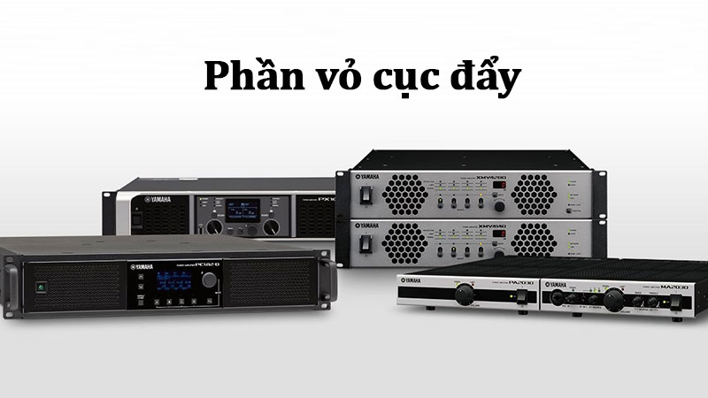 Vỏ cục đẩy thường được làm từ hợp kim chắc chắn phủ sơn tĩnh điện bên ngoài Vỏ cục đẩy thường được làm từ hợp kim chắc chắn phủ sơn tĩnh điện bên ngoài