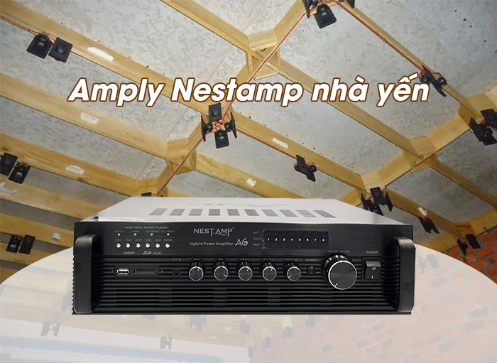 Amply Nestamp nhà yến chuyên dụng Amply Nestamp nhà yến chuyên dụng