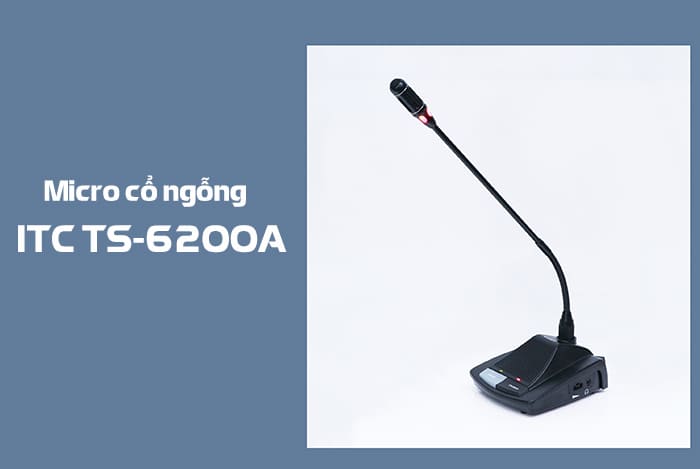 Micro hội nghị có dây ITC TS-6200A: 8.500.000 VNĐ Micro hội nghị có dây ITC TS-6200A: 8.500.000 VNĐ