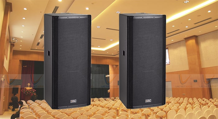 Loa Soundking H215 thường sử dụng tại các hội trường lớn, nơi có quy mô rộng và đông người Loa Soundking H215 thường sử dụng tại các hội trường lớn, nơi có quy mô rộng và đông người