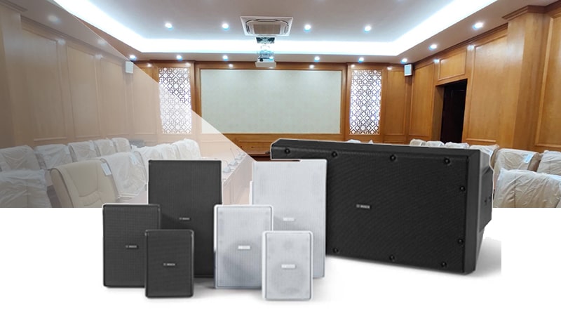 Vai trò của âm thanh hội trường Bosch mini