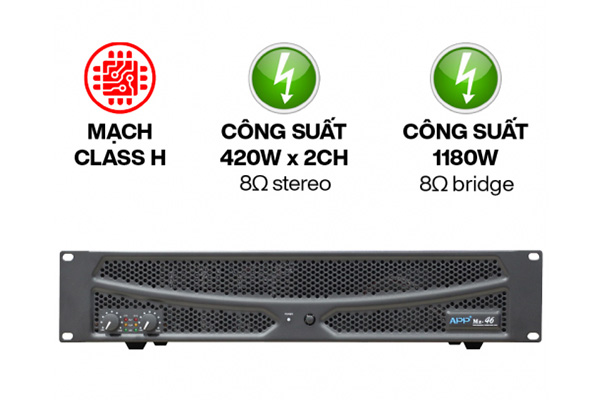 Cục đẩy công suất mini 2 kênh Crown T7