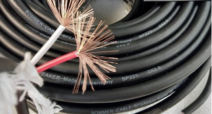 Hình ảnh dây loa sommer SP225 chính hãng tại Hưng Phước Elec Hình ảnh dây loa sommer SP225 chính hãng tại Hưng Phước Elec