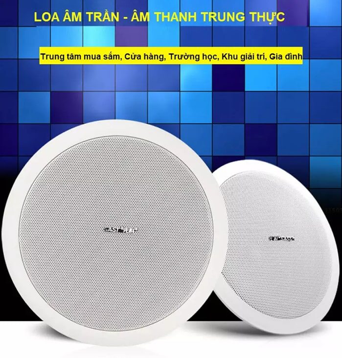 Loa âm trần 6W có giá rẻ, chất lượng tốt, thiết kế nhỏ gọn, đa năng mục đích Loa âm trần 6W có giá rẻ, chất lượng tốt, thiết kế nhỏ gọn, đa năng mục đích